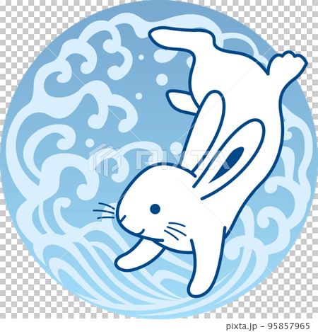 Wave rabbit handstand 95857965