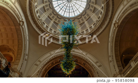 Interior the Albert and Victoria Museum. 95858098
