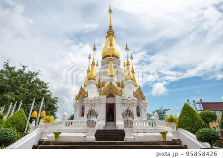 Wat Tham Kuha Sawan located near the border of Thailand and Laos, in Ubon Ratchathani province of Thailand. 95858426