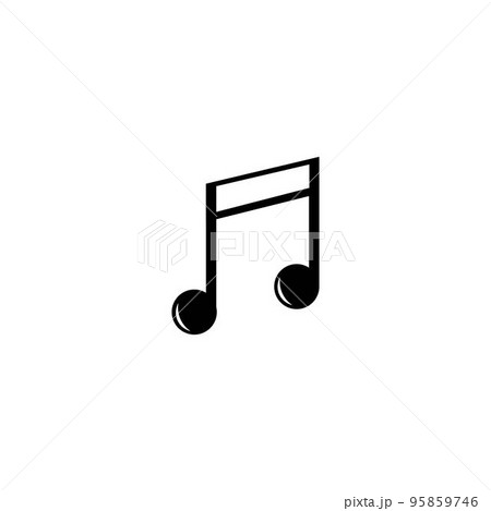 musical notes icon musical notes icon 95859746