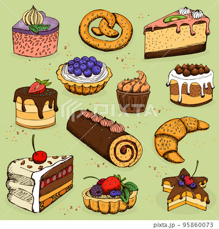 Pies and flour products for bakery, pastry Pies and flour products for bakery, pastry 95860073
