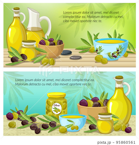 Olive Colored Banner Set 95860561