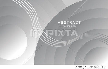 Grey color background for social media design vector. 95860610