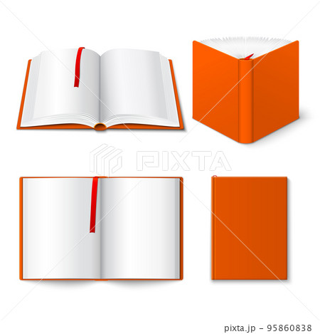 Open book templates set Open book templates set 95860838