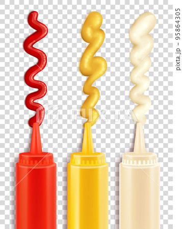 Set Of Sauce Bottle 95864305