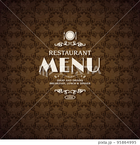 Restaurant cafe menu cover template 95864995