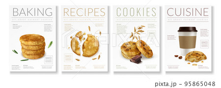 Oat Cookies Poster Set Oat Cookies Poster Set 95865048