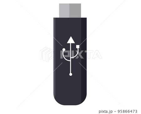 USBメモリ。イラスト	 95866473