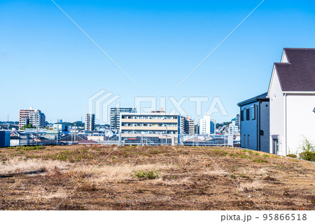 高台の造成地から見る市街風景 95866518