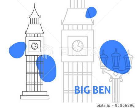 Big Ben Line Banner 95866896