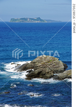 長崎サンセットロード沿いから池島を望む 長崎サンセットロード沿いから池島を望む 95867002