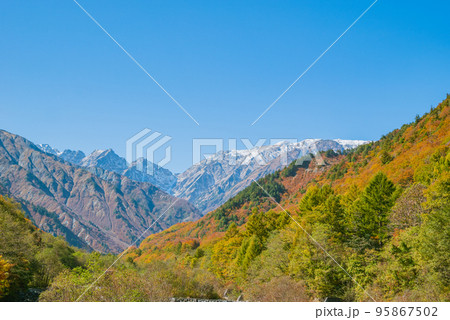 南股川より不帰丿嶮を望む【北安曇郡白馬村】 南股川より不帰丿嶮を望む【北安曇郡白馬村】 95867502