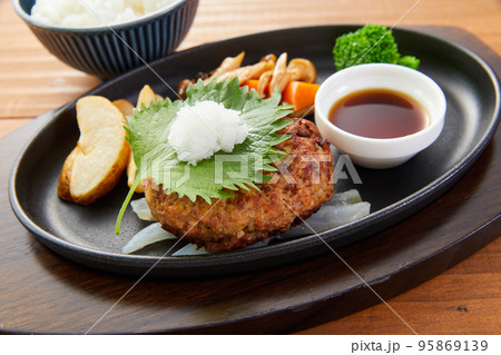 和風ハンバーグ ハンバーグ 和風ハンバーグ ハンバーグ 95869139