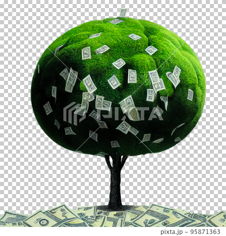 Money tree - Stock Illustration [95871363] - PIXTA