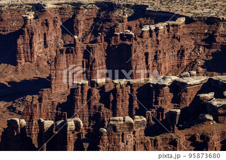 Rock formation from Island in the Sky, Canyonlands near Moab, Utah, USA Rock formation from Island in the Sky, Canyonlands near Moab, Utah, USA 95873680