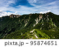 東鎌尾根から表銀座と大天井岳を振り返る 95874651