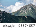 西岳と常念岳 95874657