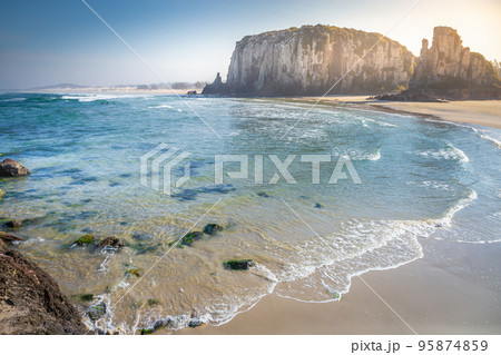 Guarita Beach in Torres city, Rio Grande do Sul state, Southern Brazil Guarita Beach in Torres city, Rio Grande do Sul state, Southern Brazil 95874859