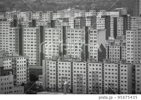 blocks of flats from soviet communism era in Bratislava, Slovak Republic blocks of flats from soviet communism era in Bratislava, Slovak Republic 95875435