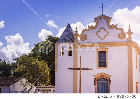 Ancient Church of Our Lady, located in Porto Seguro, Northeastern Brazil Ancient Church of Our Lady, located in Porto Seguro, Northeastern Brazil 95875700