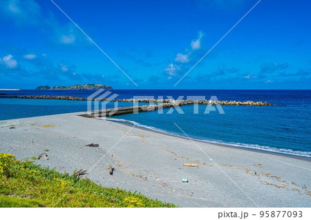 【風景】新島 海岸 【風景】新島 海岸 95877093