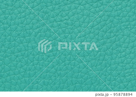 Turquoise leather, leatherette texture background 95878894