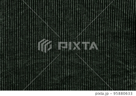 コーデュロイのテクスチャ（グリーン） 95880633