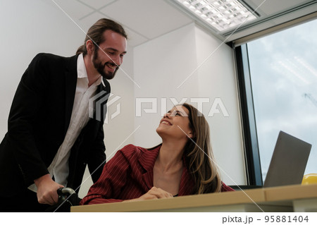 Business people working and meeting Business people working and meeting 95881404