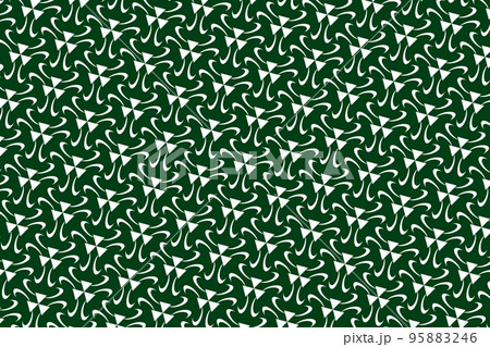 Geometric pattern in the colors of the national flag of Pakistan. The colors of Pakistan 95883246