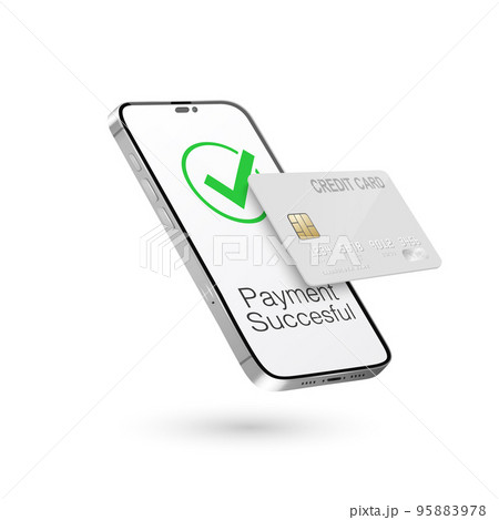 Vector 3d Realistic Smartphone, Credit Card, Wi-Fi Successful Payment. Concept of Payment for Purchases by Card, Online Shopping. Design Template, Bank POS Terminal, Mockup. Processing NFC Device Vector 3d Realistic Smartphone, Credit Card, Wi-Fi Successful Payment. Concept of Payment for Purchases by Card, Online Shopping. Design Template, Bank POS Terminal, Mockup. Processing NFC Device 95883978