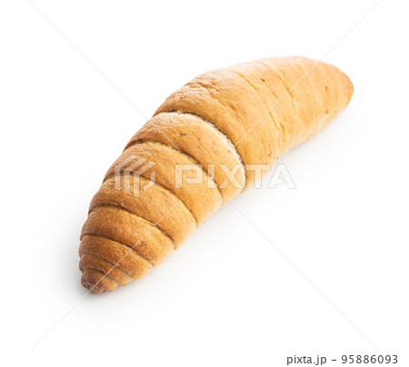 Bread roll. Croissant isolated on white background. Bread roll. Croissant isolated on white background. 95886093