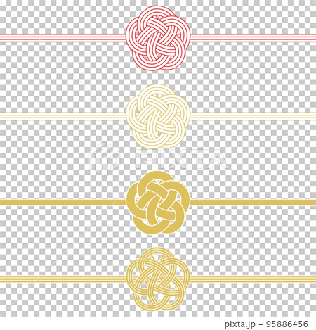 水引　梅結びセット 95886456