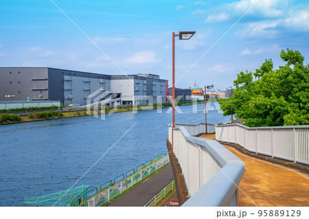 戸田公園　戸田漕艇場　ボートコース 95889129