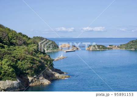 秋の島根半島四十二浦 美保関町諸喰 法田の風景 秋の島根半島四十二浦 美保関町諸喰 法田の風景 95891153