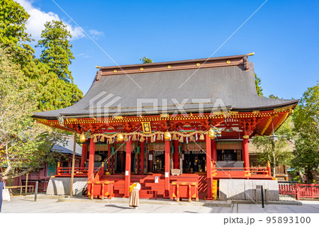 塩釜神社 左右宮拝殿 塩釜神社 左右宮拝殿 95893100