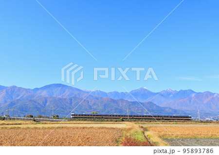 大糸線 秋の臨時特急しなの 大糸線 秋の臨時特急しなの 95893786