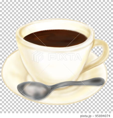 コーヒー_スプーン付き 95894074