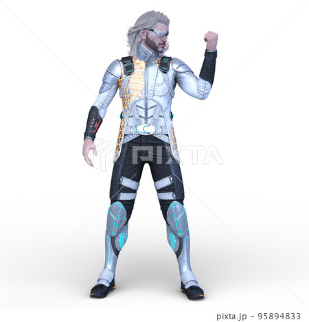 アイパッチをした戦士 95894833