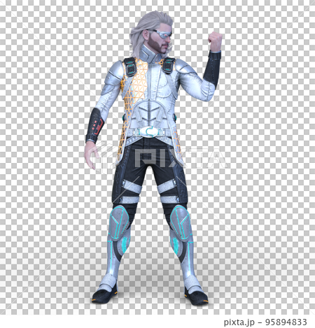 アイパッチをした戦士 95894833