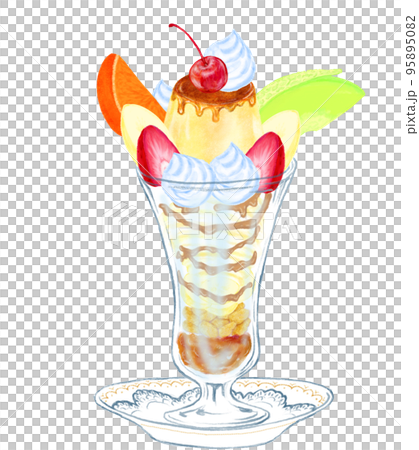 Parfait _ pudding parfait 95895082