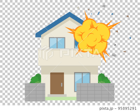 住宅_爆発 住宅_爆発 95895291