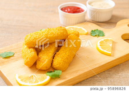 fried fish finger stick or french fries fish fried fish finger stick or french fries fish 95896826