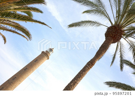 Maspalomas Lighthouse in Gran Canaria Maspalomas Lighthouse in Gran Canaria 95897201