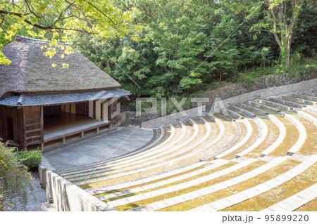 四国村の小豆島農村歌舞伎舞台 95899220