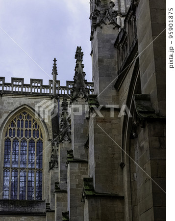 Bath Abbey in Bath, Somerset, United Kingdom Bath Abbey in Bath, Somerset, United Kingdom 95901875