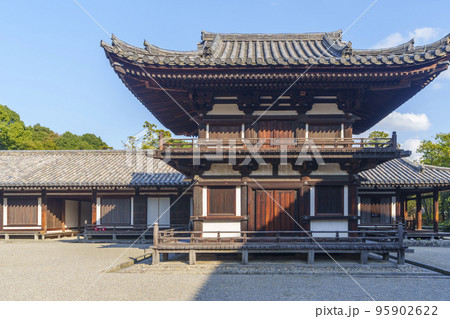 唐招提寺 講堂・鼓楼(奈良県奈良市五条町) 唐招提寺 講堂・鼓楼(奈良県奈良市五条町) 95902622