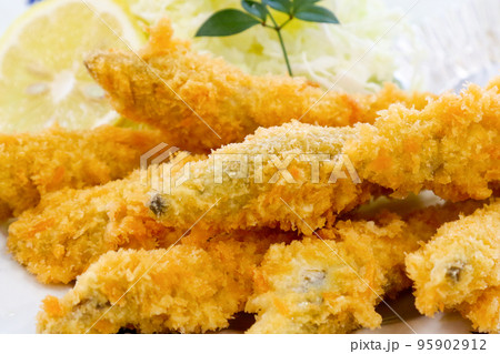 ワカサギの天ぷら 95902912