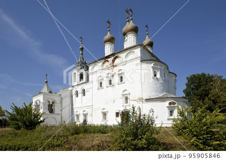 Church of the Resurrection, built in honor of Prokopy Lyapunov. Isadi village. Spassky district, Ryazan region. Russia Church of the Resurrection, built in honor of Prokopy Lyapunov. Isadi village. Spassky district, Ryazan region. Russia 95905846