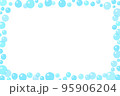 水玉の飾りフレーム 95906204