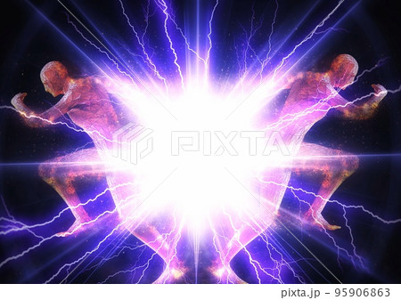 光の中で競争する人々の3dイラスト 光の中で競争する人々の3dイラスト 95906863